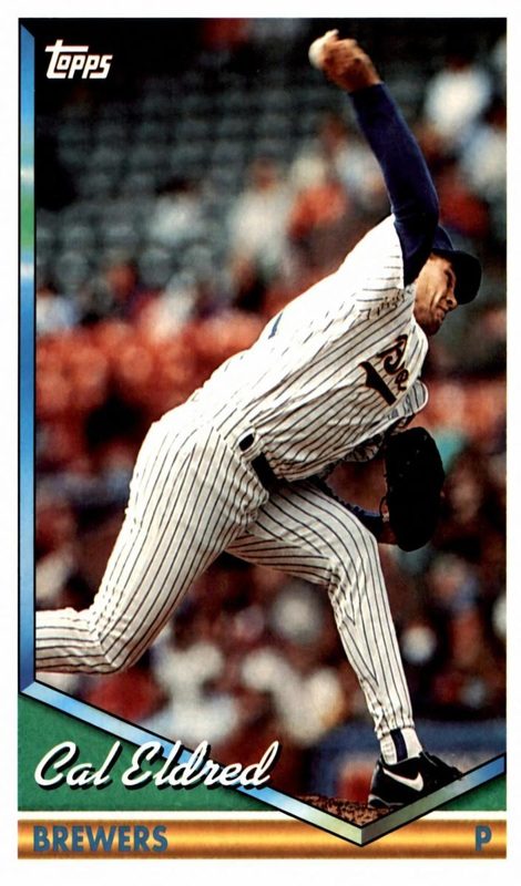 Cal Eldred, 1994 Topps Baseball