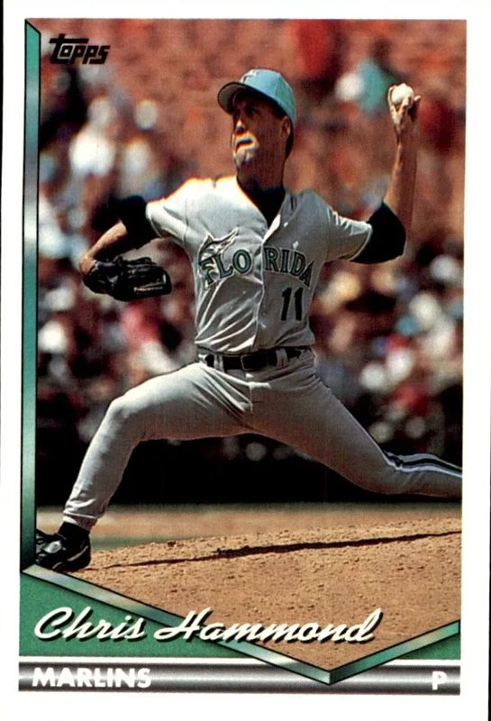 Chris Hammond, 1994 Topps Baseball