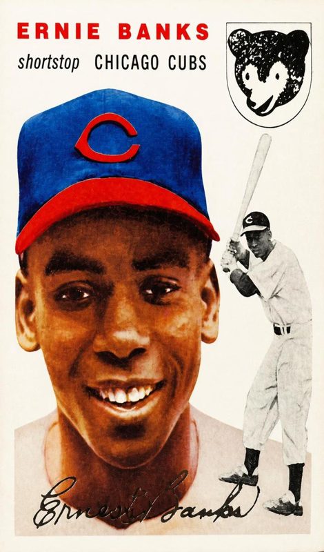 Ernie Banks, 1994 Topps Archives Baseball