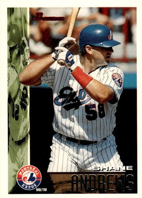 Shane Andrews, 1995 Bowman Baseball