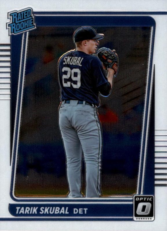 Tarik Skubal, 2021 Donruss Optic Baseball