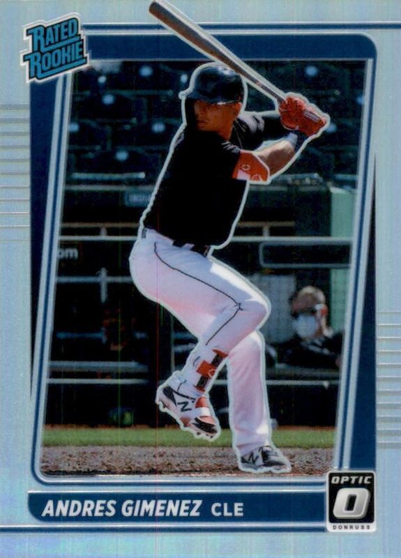 Andres Gimenez, 2021 Donruss Optic Baseball