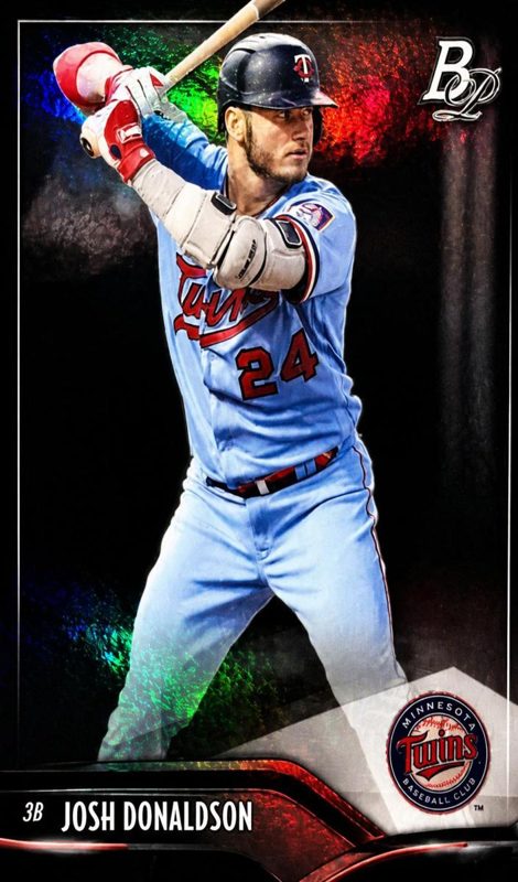 Josh Donaldson, 2021 Bowman Platinum Baseball