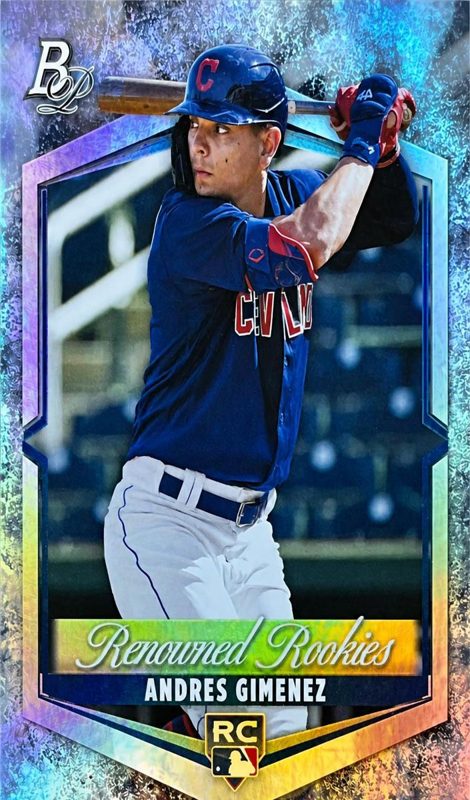 Andres Gimenez, 2021 Bowman Platinum Baseball