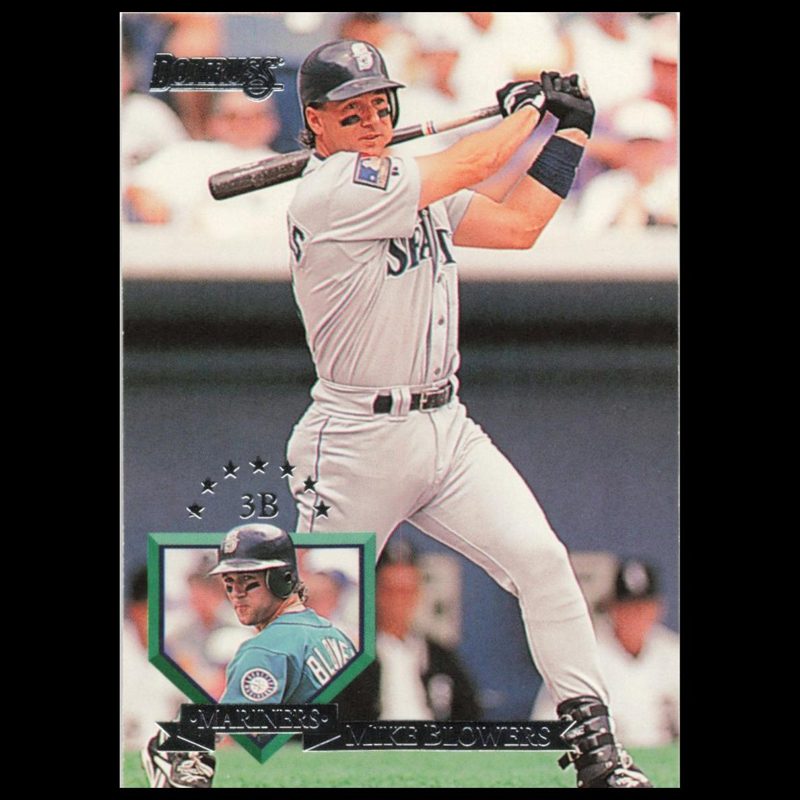 Mike Blowers, 1995 Donruss Baseball