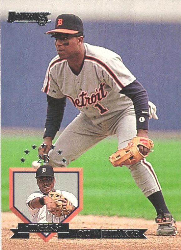 Lou Whitaker, 1995 Donruss Baseball