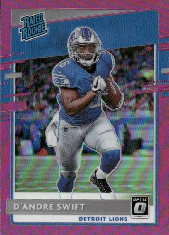 D'Andre Swift, 2020 Donruss Optic Football