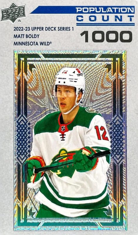 Matt Boldy, 2022 Upper Deck Hockey