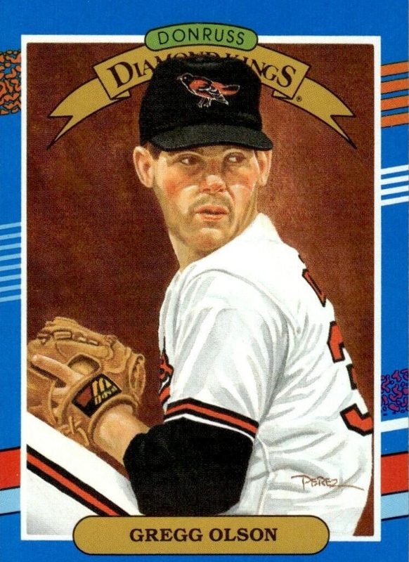 Gregg Olson, 1991 Donruss Baseball