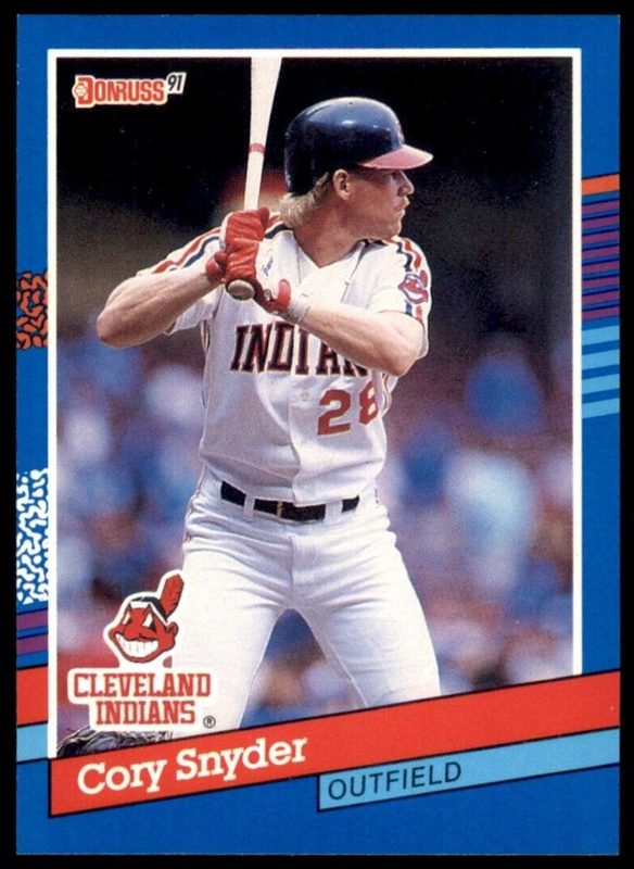 Cory Snyder, 1991 Donruss Baseball
