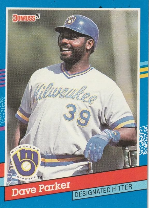 Dave Parker, 1991 Donruss Baseball