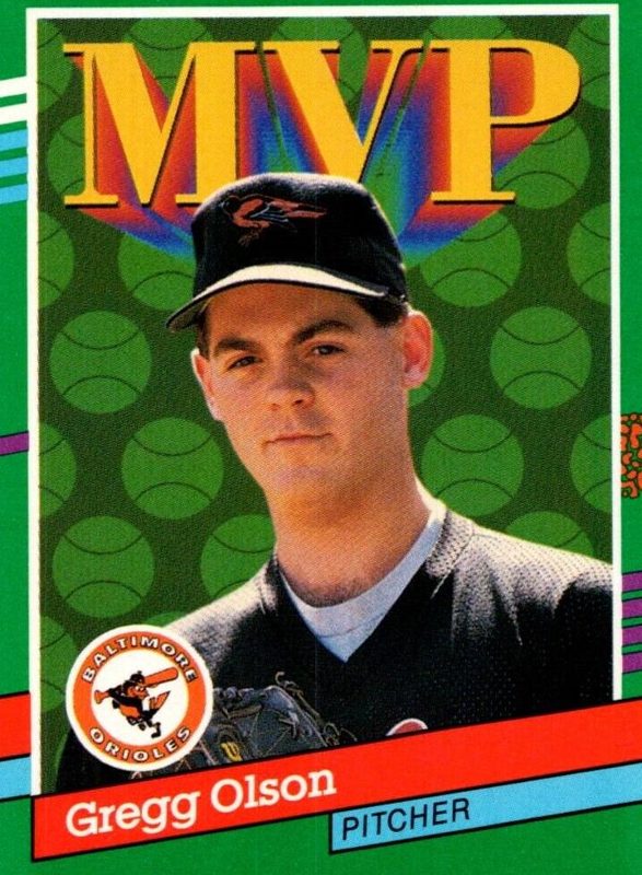 Gregg Olson, 1991 Donruss Baseball