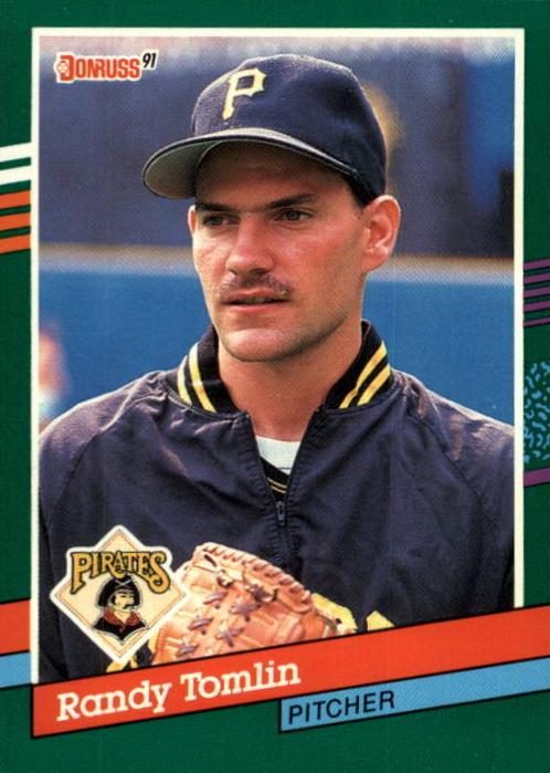 Randy Tomlin, 1991 Donruss Baseball