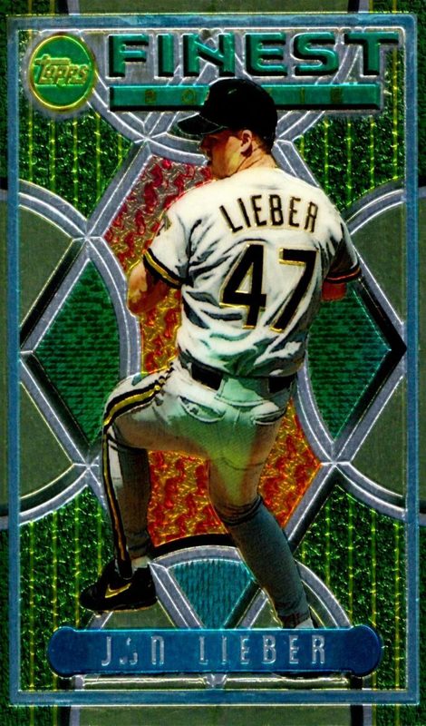 Jon Lieber, 1995 Topps Finest Baseball
