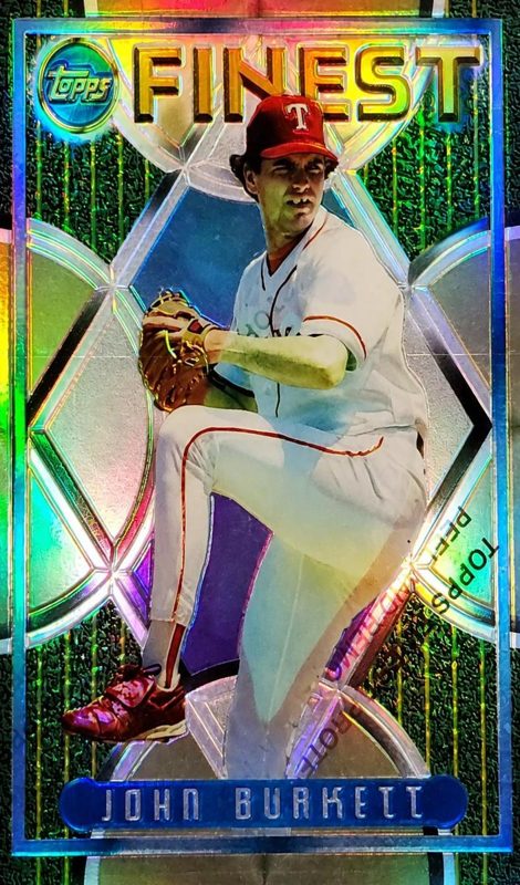 John Burkett, 1995 Topps Finest Baseball