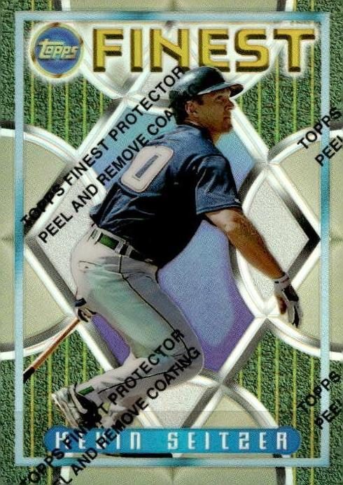 Kevin Seitzer, 1995 Topps Finest Baseball