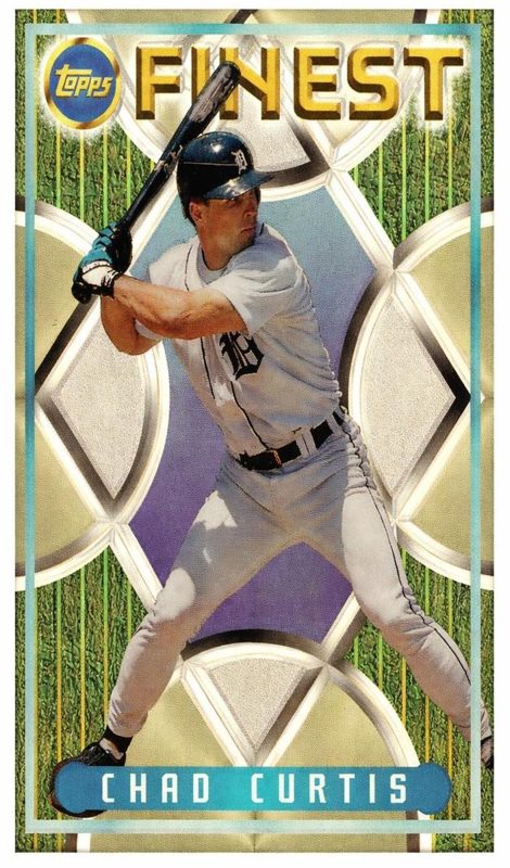 Chad Curtis, 1995 Topps Finest Baseball