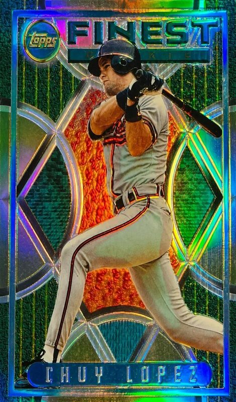 Javy Lopez, 1995 Topps Finest Baseball