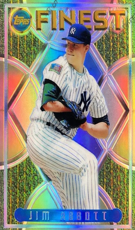 Jim Abbott, 1995 Topps Finest Baseball