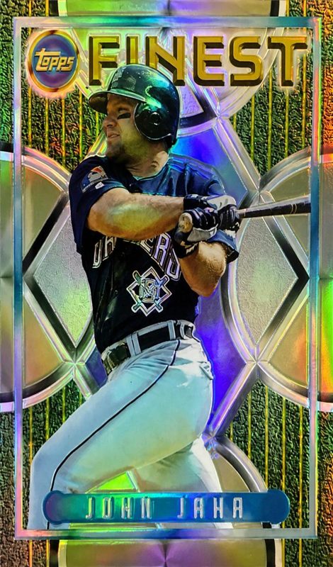 John Jaha, 1995 Topps Finest Baseball