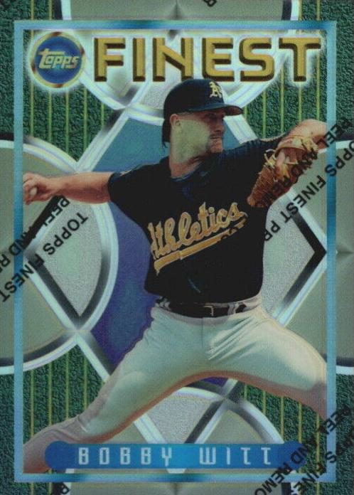 Bobby Witt, 1995 Topps Finest Baseball