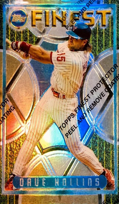 Dave Hollins, 1995 Topps Finest Baseball