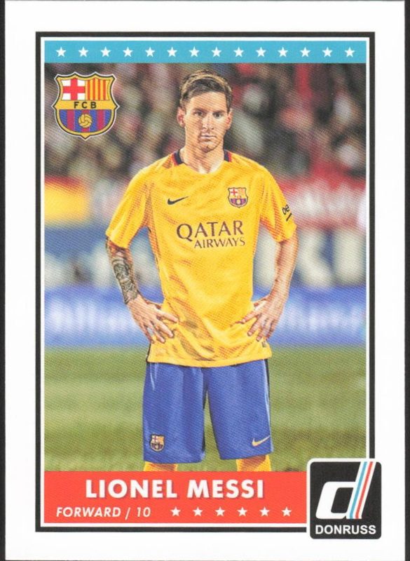 Lionel Messi, 2015 Panini Donruss Soccer
