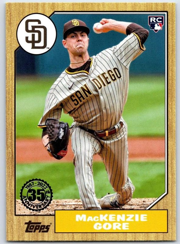 MacKenzie Gore, 2022 Topps Update Baseball