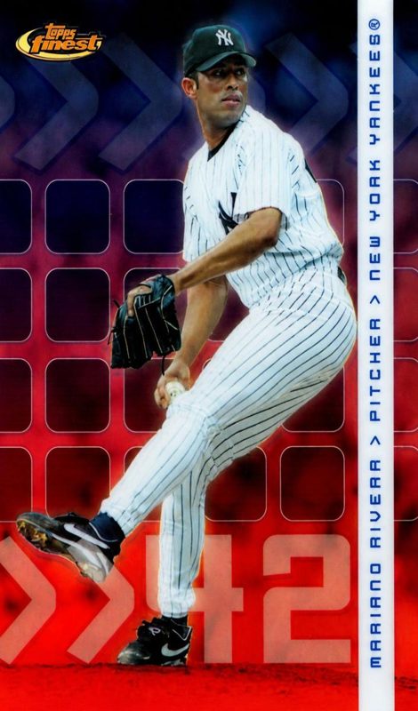 Mariano Rivera, 2002 Topps Finest Baseball