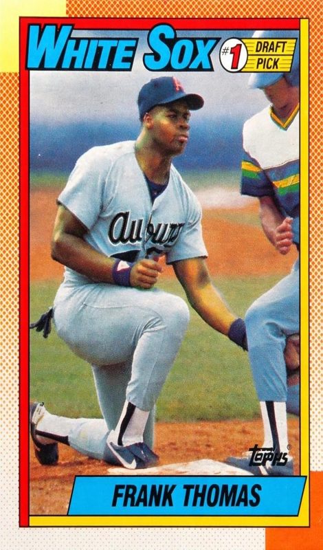 Frank Thomas, 1990 Topps Tiffany Baseball