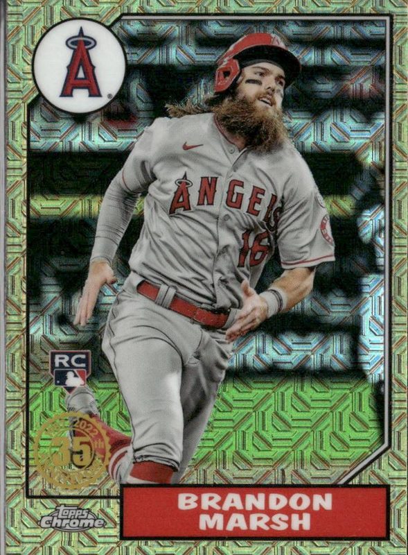 Brandon Marsh, 2022 Topps Silver Pack Baseball