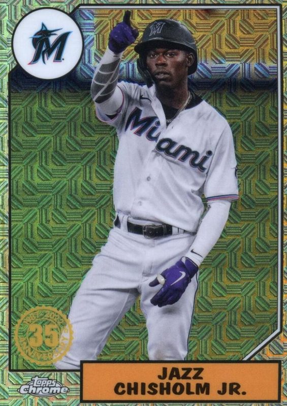 Jazz Chisholm Jr., 2022 Topps Silver Pack Baseball