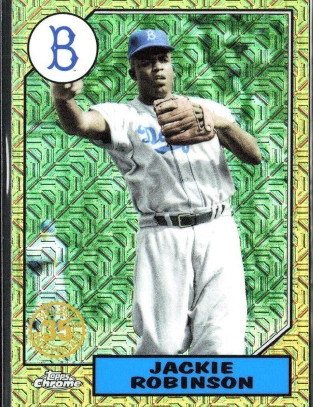 Jackie Robinson, 2022 Topps Silver Pack Baseball