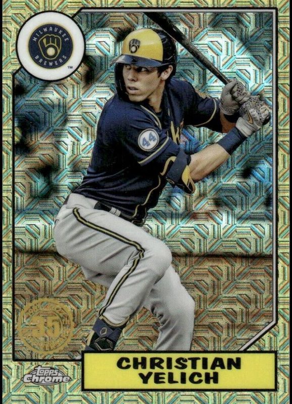 Christian Yelich, 2022 Topps Silver Pack Baseball