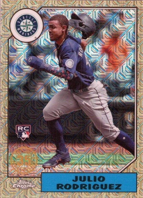 Julio Rodriguez, 2022 Topps Update Silver Pack Baseball