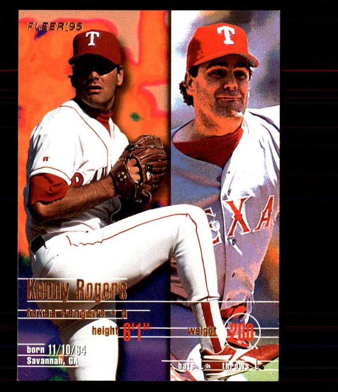 Kenny Rogers, 1995 Fleer Baseball