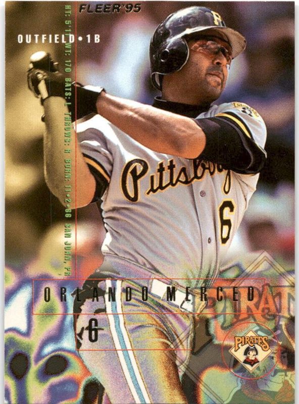 Orlando Merced, 1995 Fleer Baseball