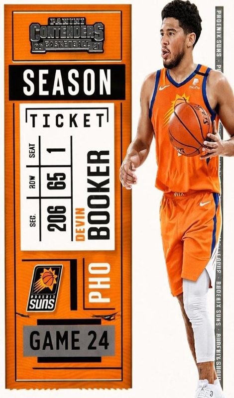 Devin Booker, 2020 Panini Contenders Basketball
