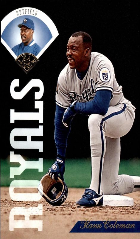 Vince Coleman, 1995 Leaf Baseball