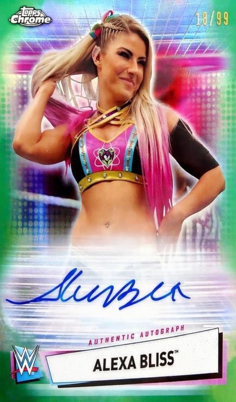 Alexa Bliss, 2021 Topps Chrome WWE Wrestling