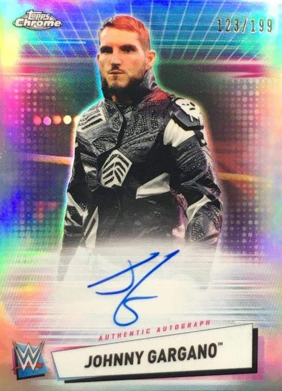 Johnny Gargano, 2021 Topps Chrome WWE Wrestling