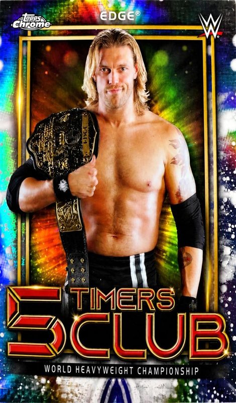Edge, 2021 Topps Chrome WWE Wrestling