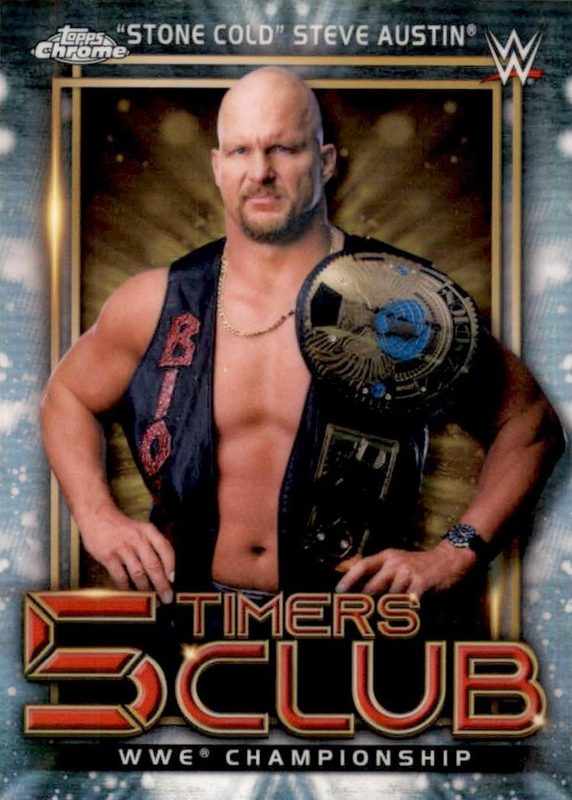 Stone Cold Steve Austin, 2021 Topps Chrome WWE Wrestling