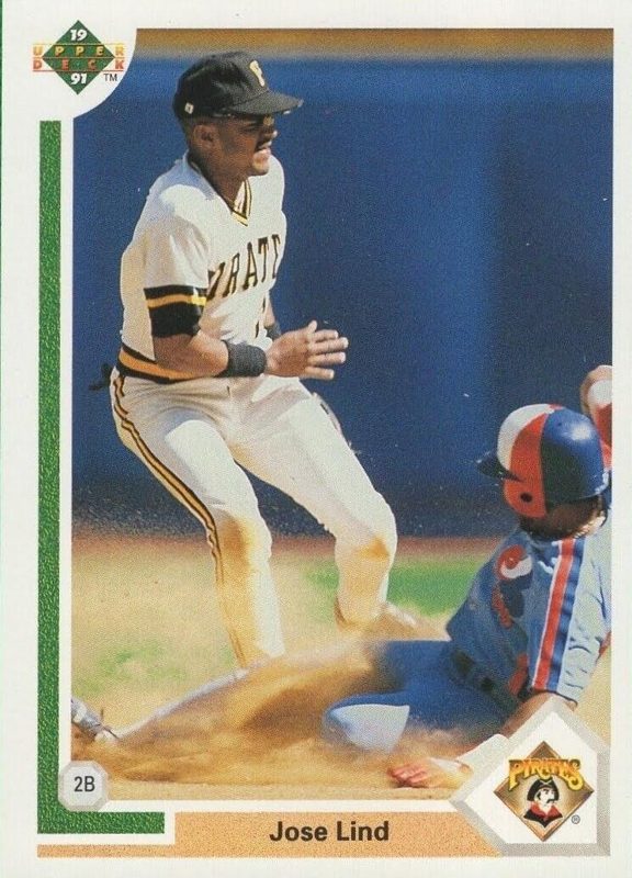 Jose Lind, 1991 Upper Deck Baseball