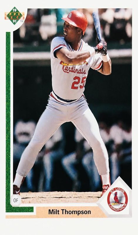 Milt Thompson, 1991 Upper Deck Baseball