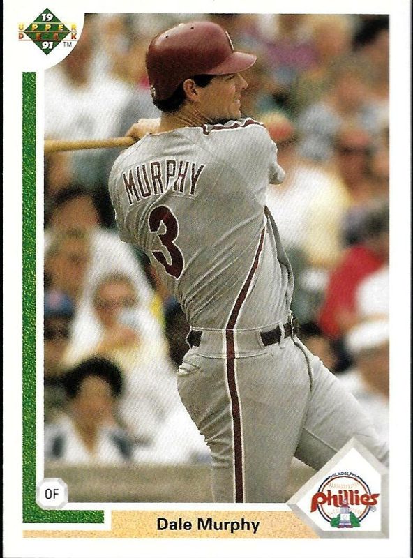 Dale Murphy, 1991 Upper Deck Baseball