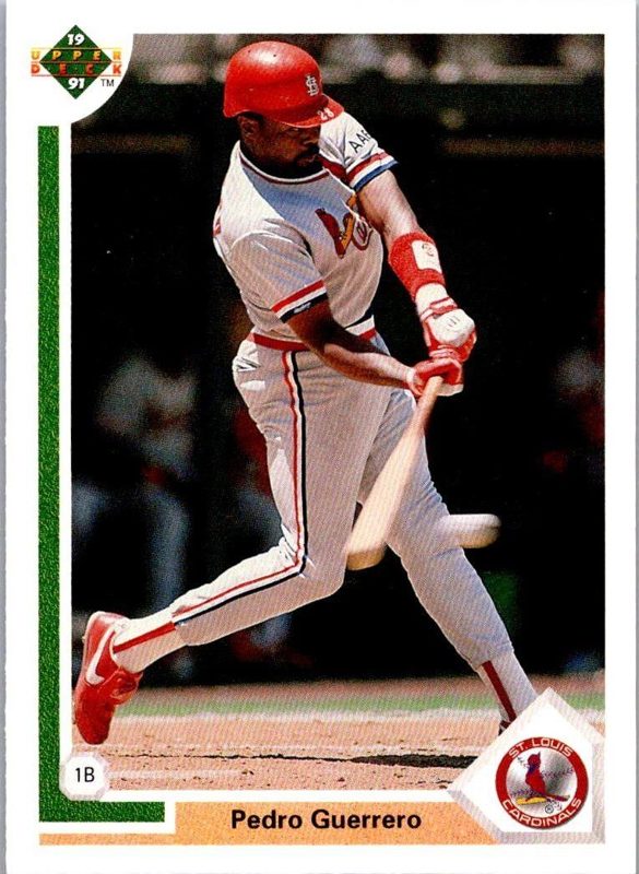 Pedro Guerrero, 1991 Upper Deck Baseball