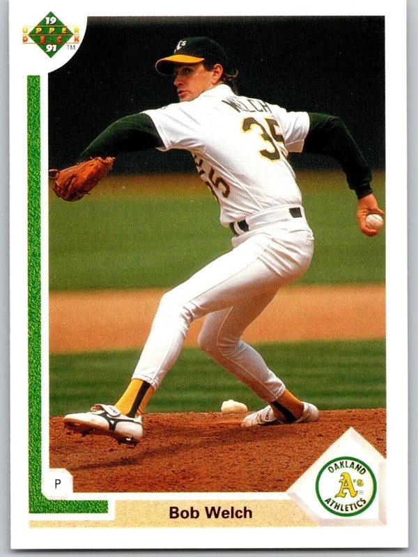 Bob Welch, 1991 Upper Deck Baseball