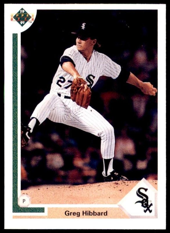 Greg Hibbard, 1991 Upper Deck Baseball