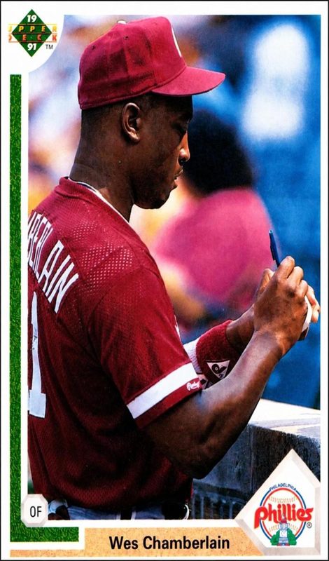 Wes Chamberlain, 1991 Upper Deck Baseball